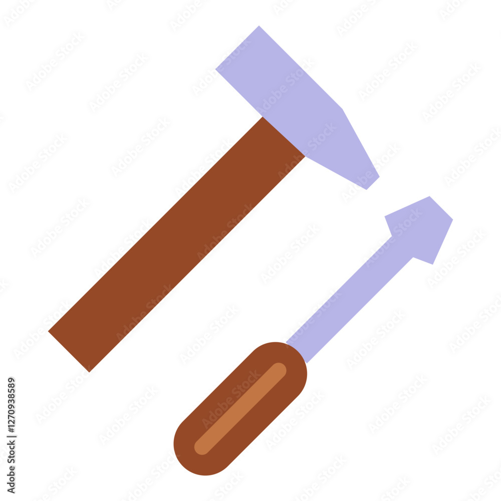 DIY Tools Vector Design Icon Style DIY Tools Vector Design Icon Style