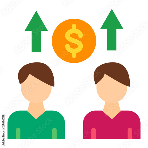 Dividends Vector Design Icon Style