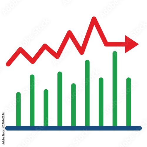 Trading Floor Vector Design Icon Style