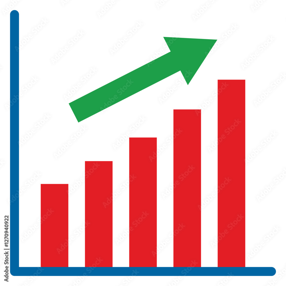 High-Frequency Trading Vector Design Icon Style High-Frequency Trading Vector Design Icon Style