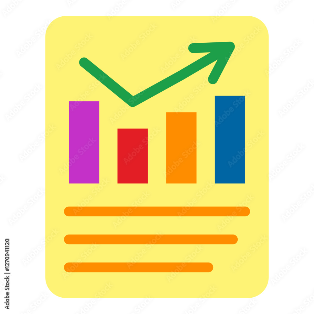 Financial Statements Vector Design Icon Style Financial Statements Vector Design Icon Style