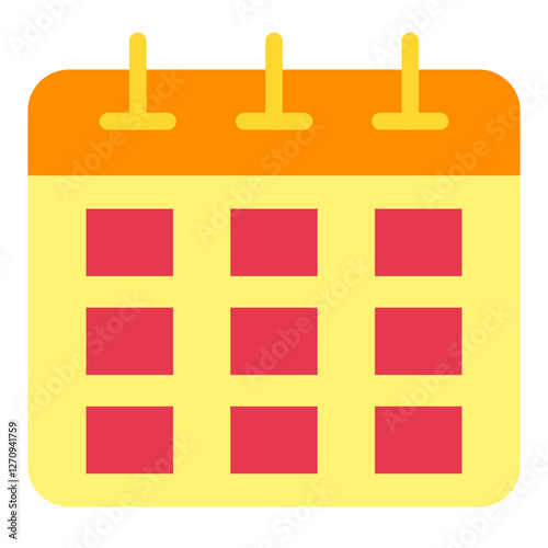 IPO Calendar Vector Design Icon Style