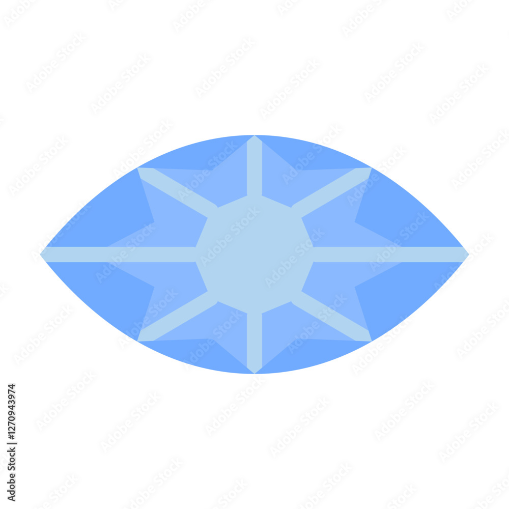 Lapis Lazuli Vector Design Icon Style Lapis Lazuli Vector Design Icon Style