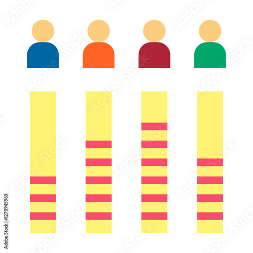 Exit Poll Vector Design Icon Style