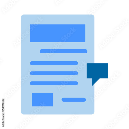 News Blog Vector Design Icon Style