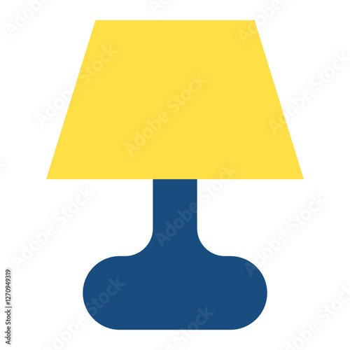 News Desk Lamp Vector Design Icon Style