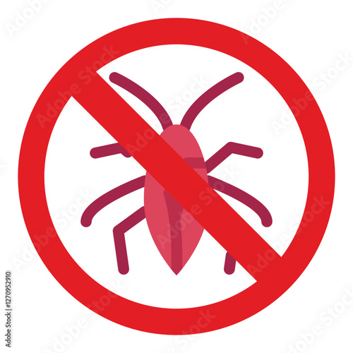 Roach Repellent Vector Design Icon Style