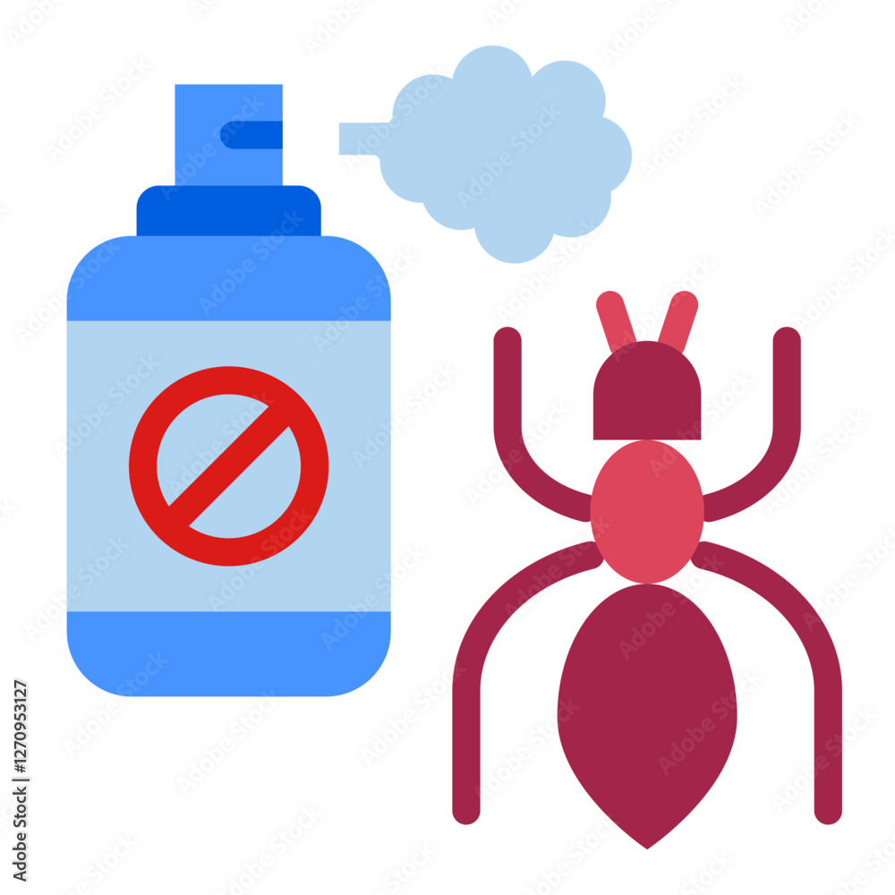 Ant Repellent Spray Vector Design Icon Style Ant Repellent Spray Vector Design Icon Style