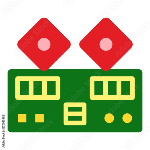 Craps Table Vector Design Icon Style
