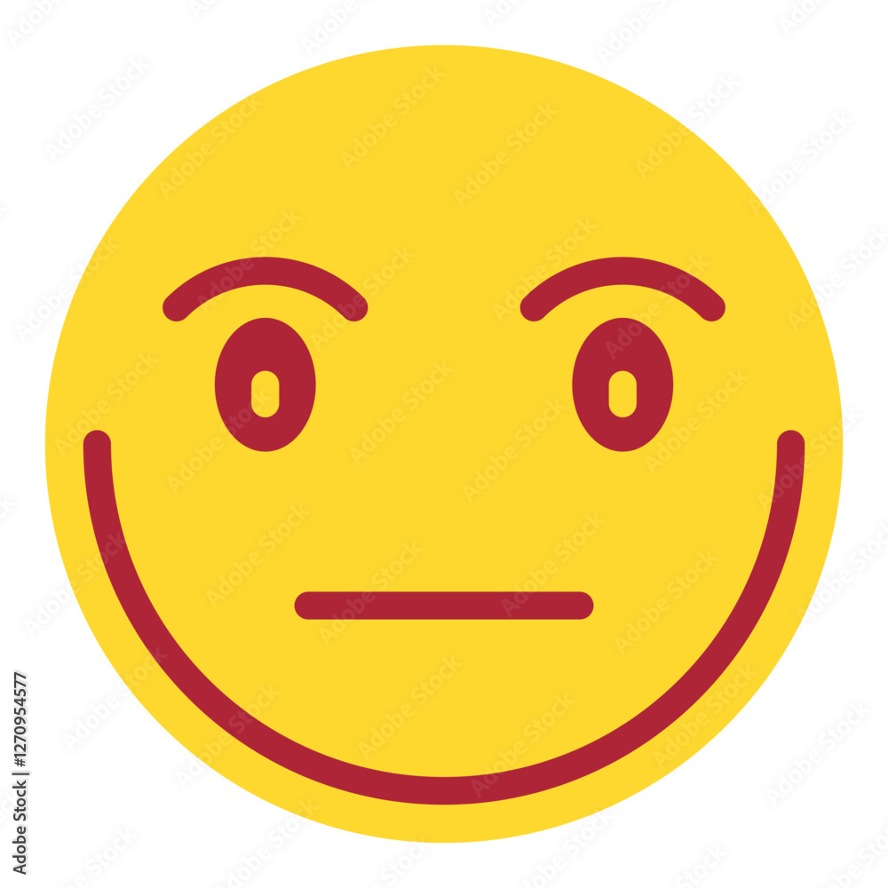 Poker Face Vector Design Icon Style Poker Face Vector Design Icon Style