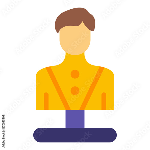Sculpture Vector Design Icon Style