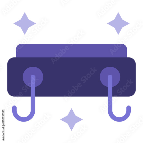 Coat Rack Vector Design Icon Style