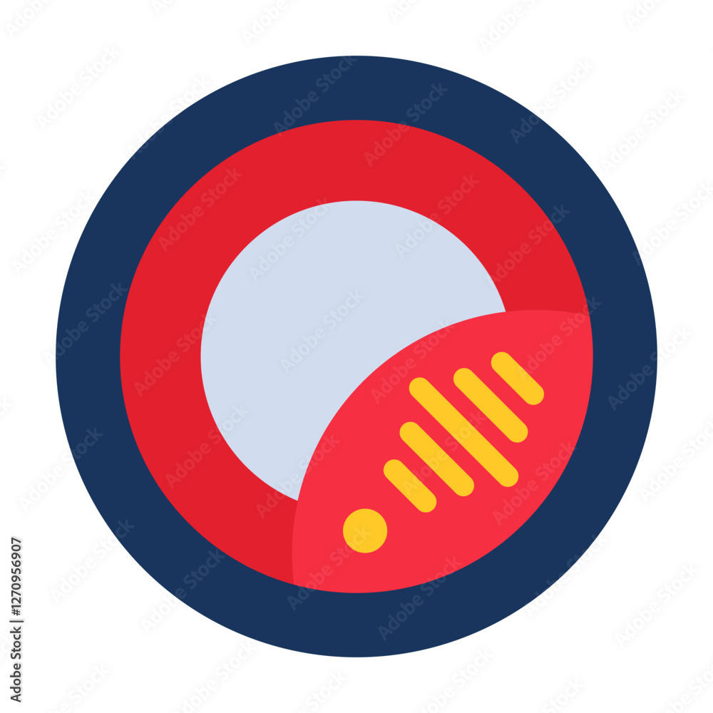 Smoke Detector Vector Design Icon Style Smoke Detector Vector Design Icon Style