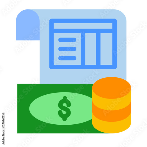 Tax Rate Vector Design Icon Style