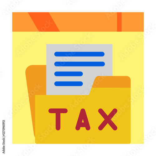 Tax Compliance Vector Design Icon Style