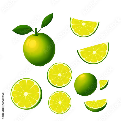 Fresh Oranges, Whole and Sliced, Ready for Juicy Imagery