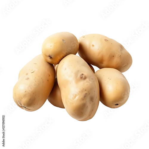 Potato isolated on transparent background