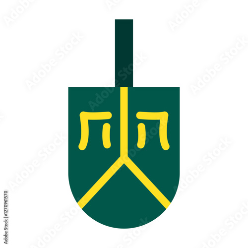 Dreidel Vector Design Icon Style photo