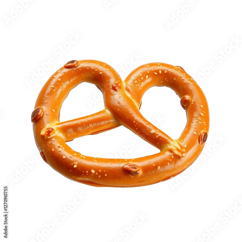 pretzel isolated on transparent background