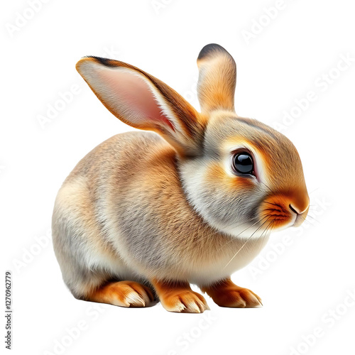 rabbit isolated on transparent background