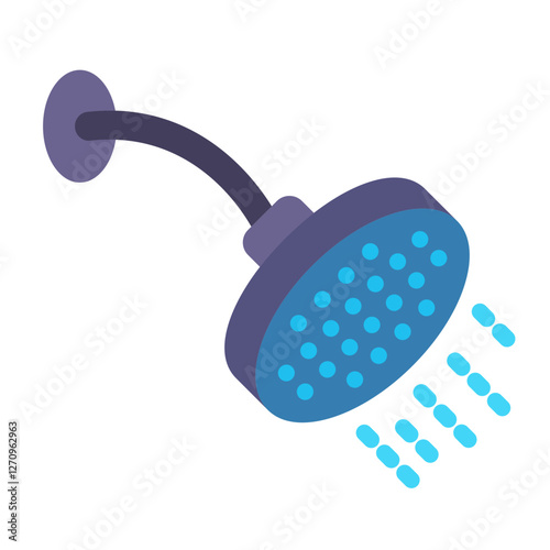 Shower Vector Design Icon Style