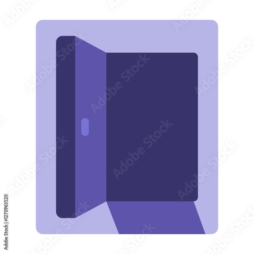 Emergency Exit Vector Design Icon Style