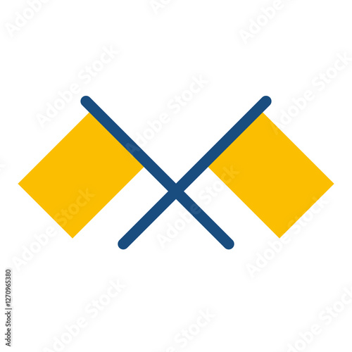 Maritime Signal Vector Design Icon Style