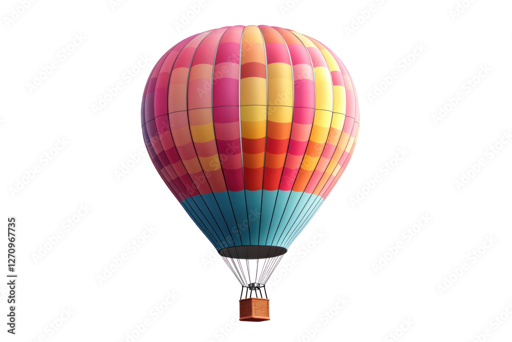 Obraz premium hot air balloon isolated