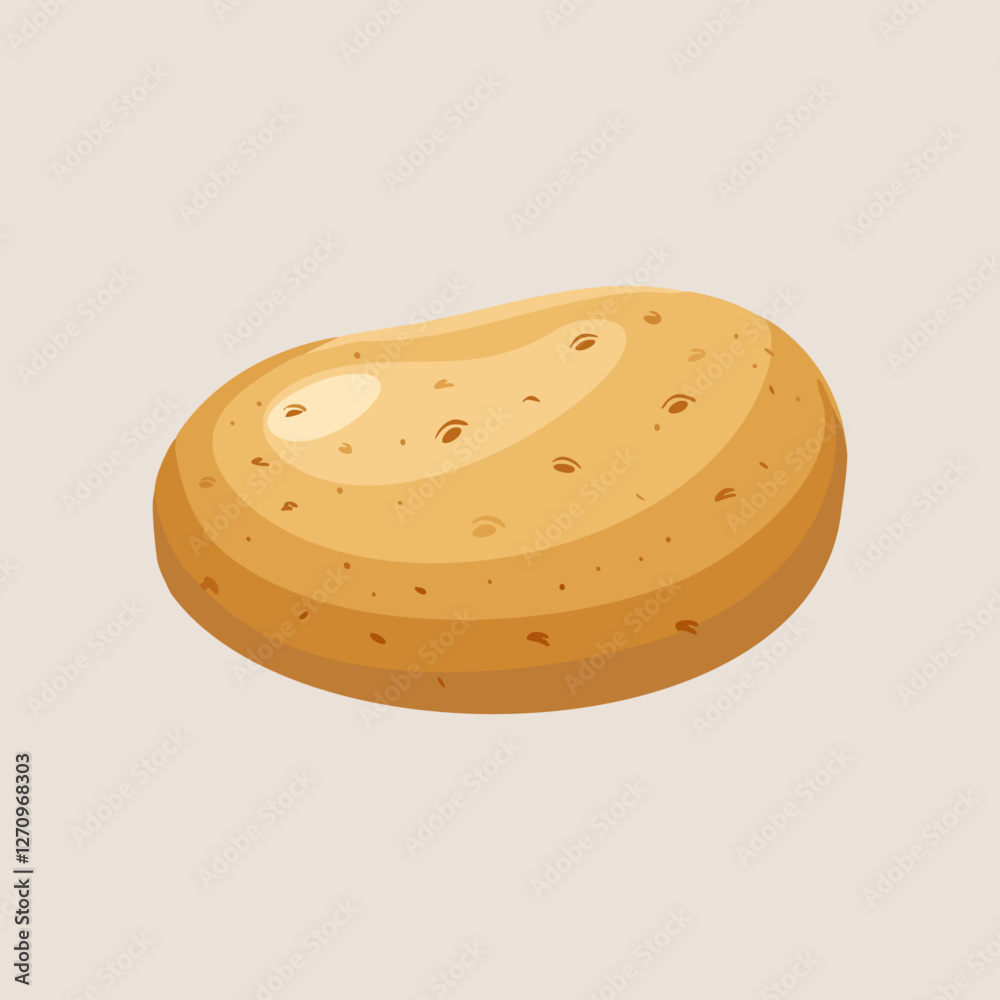 potato simple vector looks delicious potato simple vector looks delicious
