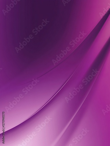 Purple Gradient Abstract, Smooth Curves Background, Elegant Purple Design