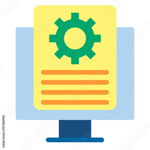 Digital Platform Vector Design Icon Style