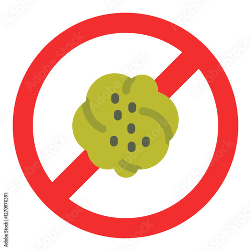 Allergen Vector Design Icon Style