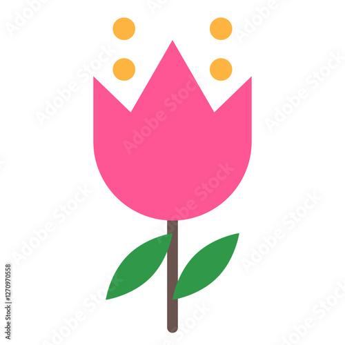 Pollen Vector Design Icon Style