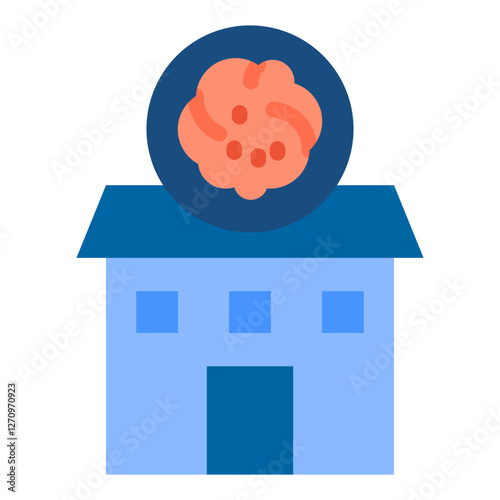 Allergy Clinic Vector Design Icon Style