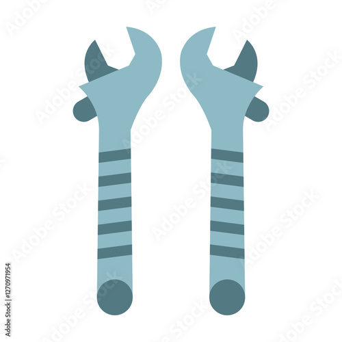 Wrench Vector Design Icon Style