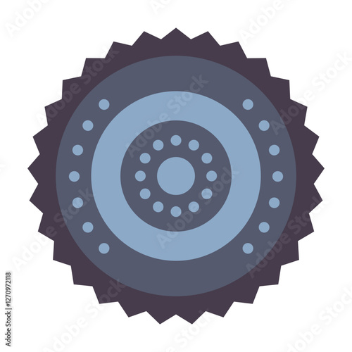 Flywheel Vector Design Icon Style