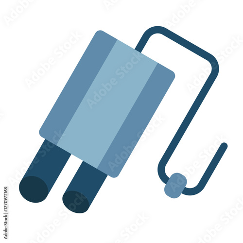 Muffler Vector Design Icon Style