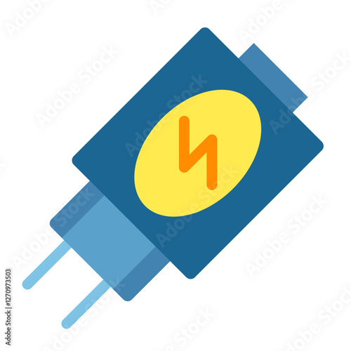 Adapter Vector Design Icon Style