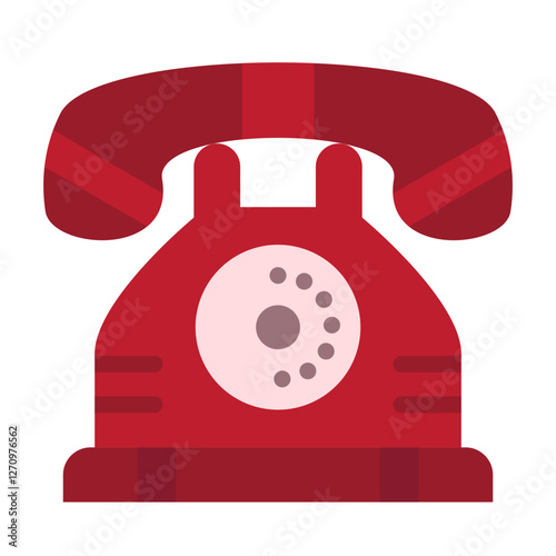 Retro Phone Vector Design Icon Style