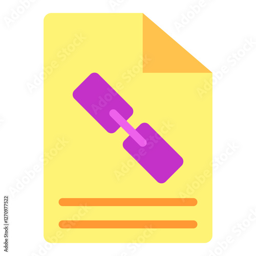 Procure Link Vector Design Icon Style
