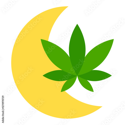 Mary Jane Moon Vector Design Icon Style