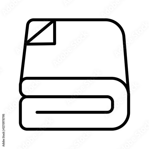 Blanket Vector Icon