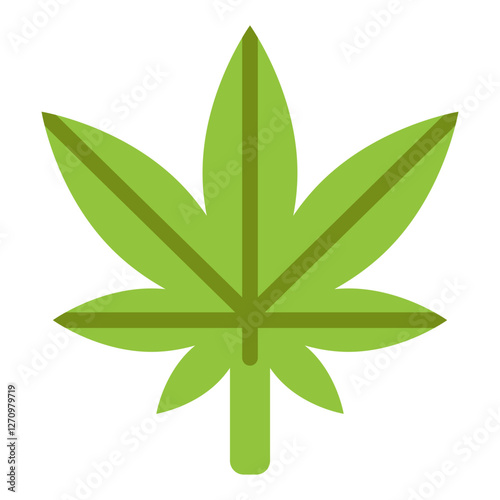 Cannabis Canvas Vector Design Icon Style