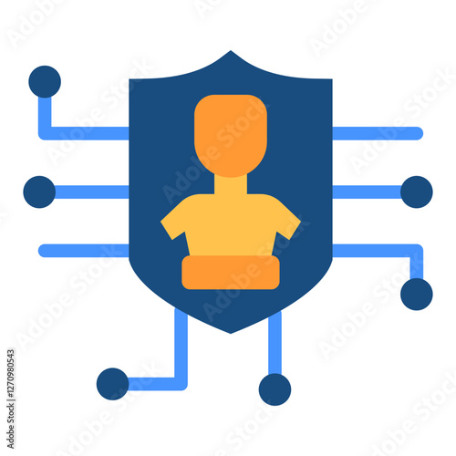 Cyber Sculpt Vector Design Icon Style