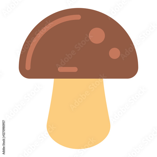 Mushroom Vector Design Icon Style