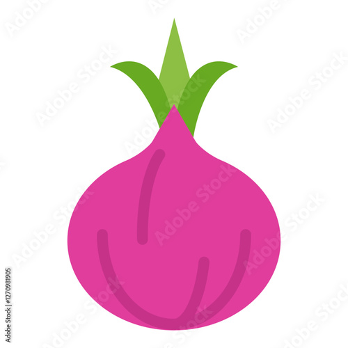 Vidalia Onion Vector Design Icon Style