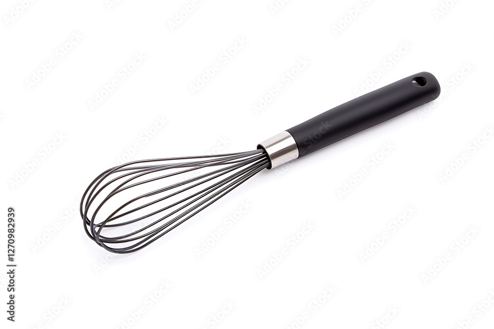 Black whisk isolated on white background Black whisk isolated on white background