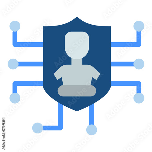 Cyber Sculpt Vector Design Icon Style