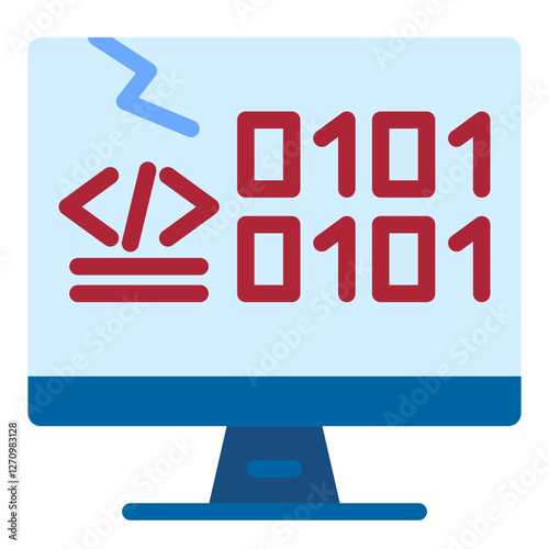 Code Craze Vector Design Icon Style