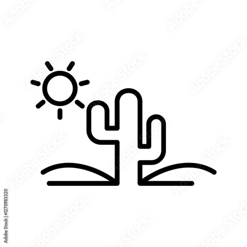 Desert Vector Icon